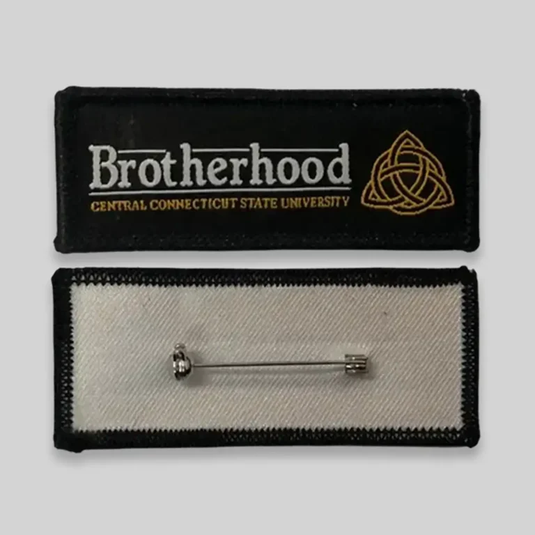 Custom Safety Pin Backed Patch