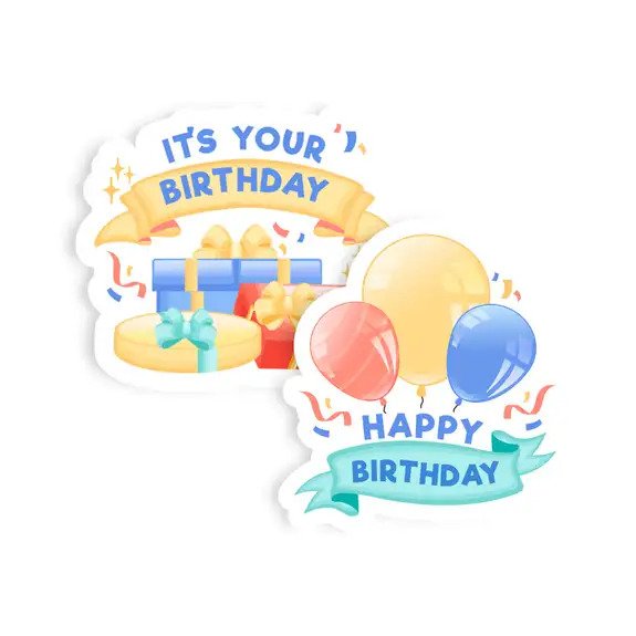 Stickers – Custom Birthday Stickers